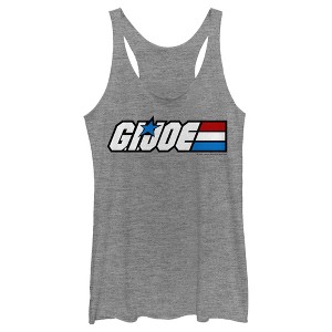 Women's GI Joe Classic Logo Racerback Tank Top - 1 of 4