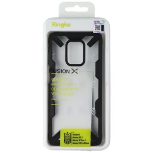 Ringke Fusion X Case for Xiaomi Redmi Note 9s/Note 9 Pro/Note 9 Pro Max - Black - 1 of 1
