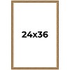 PosterPalooza | 24x36 Museum-Quality Picture Frame, UV Resistant Acrylic, Foam Board Backing, Available in 4 Finishes - 2 of 4