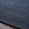 Modern Rustic Braided Pattern High-Traffic Polypropylene Casual Coastal Indoor/Outdoor Area Rug by Blue Nile Mill - 3 of 4