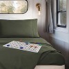 Nestl RV Queen Sheets, Super Soft 4PC Microfiber Sheet Set for Camper, Short Queen Sheets - 4 of 4