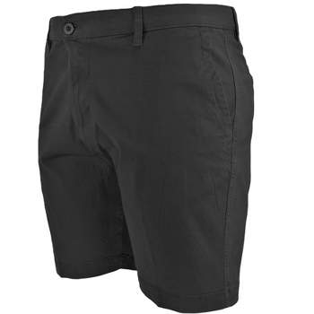 Burnside Men's 10" Stretch Cotton Blend Chino Golf Shorts