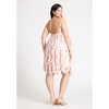 ELOQUII Women's Plus Size Ruffle Halter Neck Mini Dress - 4 of 4