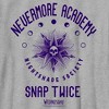 Boy's Wednesday Nevermore Academy Nightshade Society T-Shirt - 2 of 4