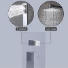 CASAINC 1-Spray Patterns with 10 in. Wall Mount Dual Shower Heads with Hand Shower Faucet (Valve Included) - 2 of 4