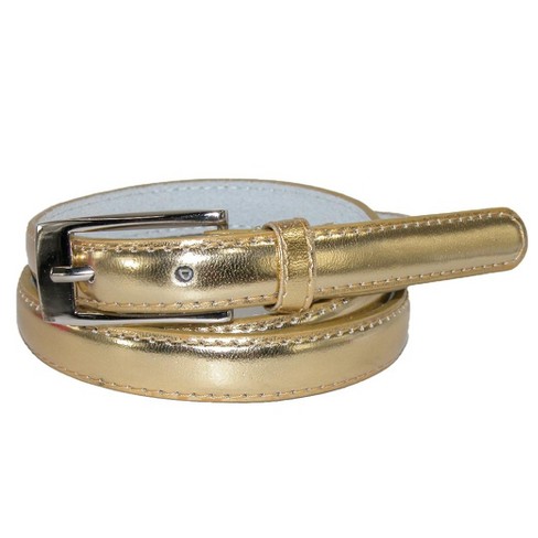 CTM Leather 1 1/8 Inch Dress Belt (Pack of 2 Colors) (Women) 