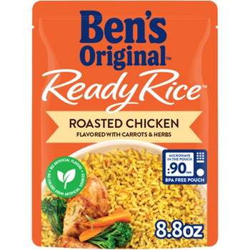 Ben's Original Ready Rice Roasted Chicken Rice Microwavable Pouch - 8.8oz