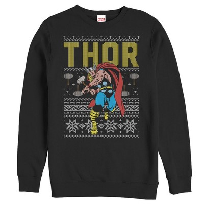 Men's Marvel Ugly Christmas Thor Sweatshirt