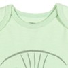Star Wars The Mandalorian Baby Yoda Infant Baby Boys Knotted Sleeper Gown Hat Green 6-12 Months - 4 of 4