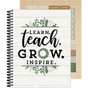 Carson Dellosa Education Farmhouse Teacher Planner (128 pages, 116 stickers) - 1 of 4