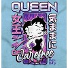 Kanji Betty Boop Queen of Carefree Womens Graphic T Shirt Tees Brisco Brands - 2 of 4