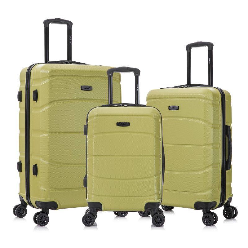 DUKAP Sense 3pc Lightweight Hardside Spinner Luggage Set, 6 of 16
