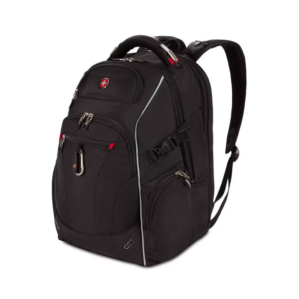 SwissGear Scan Smart TSA Laptop 17.5" Backpack - Black