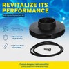 Zodiac Jandy 2HP Impeller for Jandy FloPro FHPM Series Pumps, Includes(1) Impeller, (1) Screw with O-Ring, (1) Backplate with O-Ring - 2 of 4