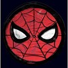 Women's Spider-Man: Beyond Amazing Mask Sketch Circle T-Shirt - 2 of 4