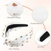 Unique Bargains Women's Non-slip Rhinestone Retro Knotted Wide Headband 5.24"x1.22" 1 Pc - 4 of 4