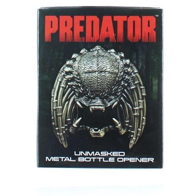 Predator Unmasked Silver Metal Bottle Opener with Magnets