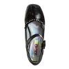 Josmo' Girls' Toddler Dress Shoes - White Flower Mary Jane Style with Low Heel for Wedding Party, Princess Shoes - 4 of 4