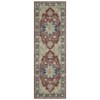 Washable Living Room Rug Vintage Rug Traditional Floral Distressed Accent Carpet Low Pile Non-Slip Floor Mat - 3 of 4