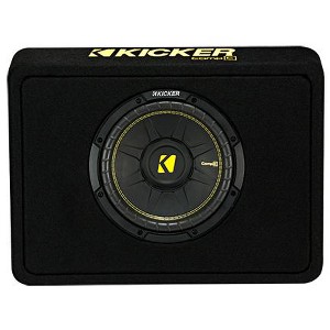 Kicker TCWC102 CompC 10" Subwoofer in Thin Profile Enclosure 2-Ohm - 1 of 4