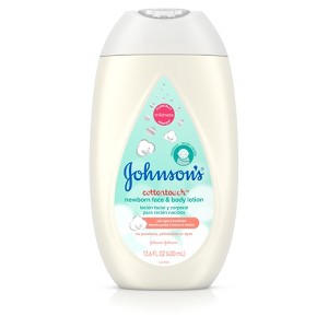 Johnson's Cotton Touch Face & Body Lotion - 13.6 fl oz - 1 of 4