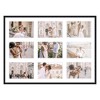 PosterPalooza | Black Finish Collage Frame - White Mat, 20 Frame Sizes to Choose From, UV Acrylic - 4 of 4