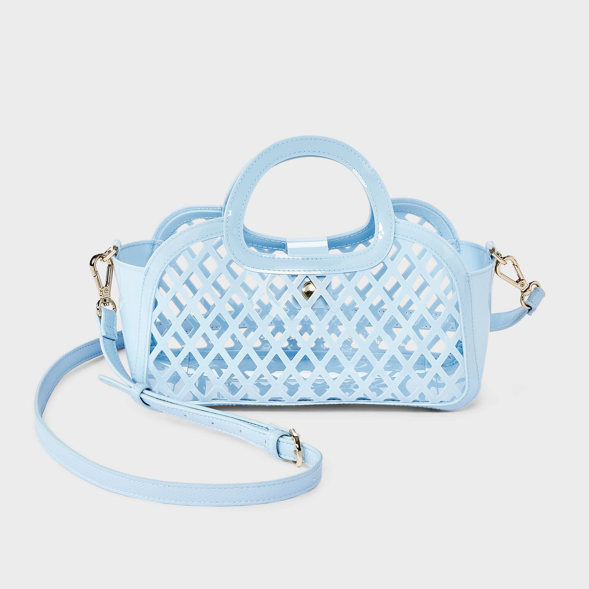 TPU Mini Cage Tote Crossbody Bag - A New Day™