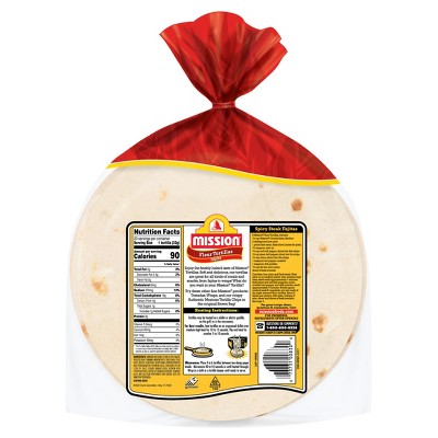 Mission Fajita Flour Tortillas - 23oz/20ct