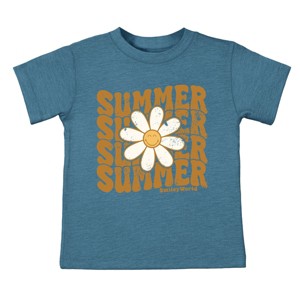 The Juniper Shop SmileyWorld Summer Wave Stacked Toddler Short Sleeve Tee - 1 of 4