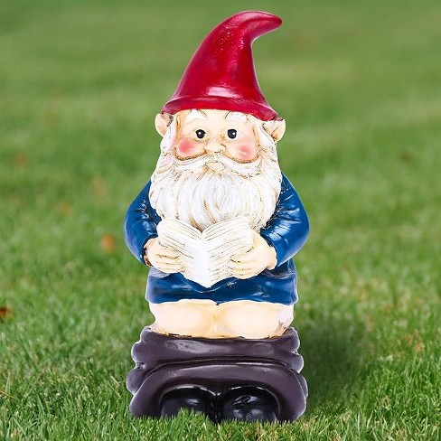 Game of fashion Gnomes , Garden Gnome decor , Funny gnome , Garden decor