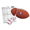 MasterPieces Officially Licensed NFL San Francisco 49ers Shake N' Score Dice Game for Age 6 and Up. - 3 of 4