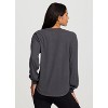 RBX Active Women's Legging Friendly Micro Ribbed Ultra Soft Fashion Lounge Pullover Top - 2 of 4