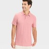 Men's Striped Pique Polo Shirt - All In Motion™ - 3 of 3