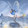 ROBOTIME 3D Puzzle Butterfly DIY  Model Kit Toys, Butterfly with Flower Stand Model, Decorative Ornaments for Adult Child, Blue, 5.7"*6.1"*9" - 2 of 4