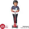 Radio Flyer Kids Toddler Scooter  Flyer Glider Jr. with Light Up Wheels, Red, Radio Flyer Ride On Toys for Kids 2-5 Years Old for Outdoor Riding - 4 of 4