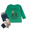 The Juniper Shop Daddy's Hunting Buddy Toddler Long Sleeve Tee - 3 of 4