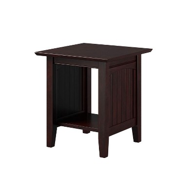 AFI Furnishings Nantucket End Table in Espresso