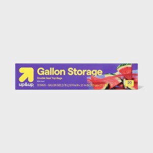 Gallon Storage Bags - up&up™ - 1 of 4