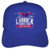 Lubbock Christian University Primary Logo Foam Trucker Cap Royal Os - 2 of 4