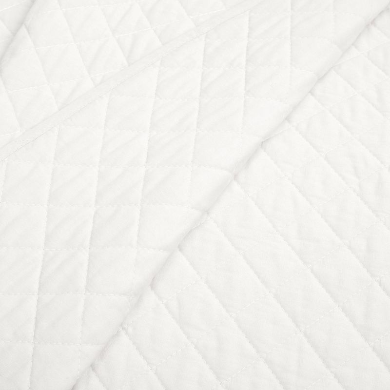 Lush Décor Ava Diamond Oversized Cotton Quilt Set, 4 of 14