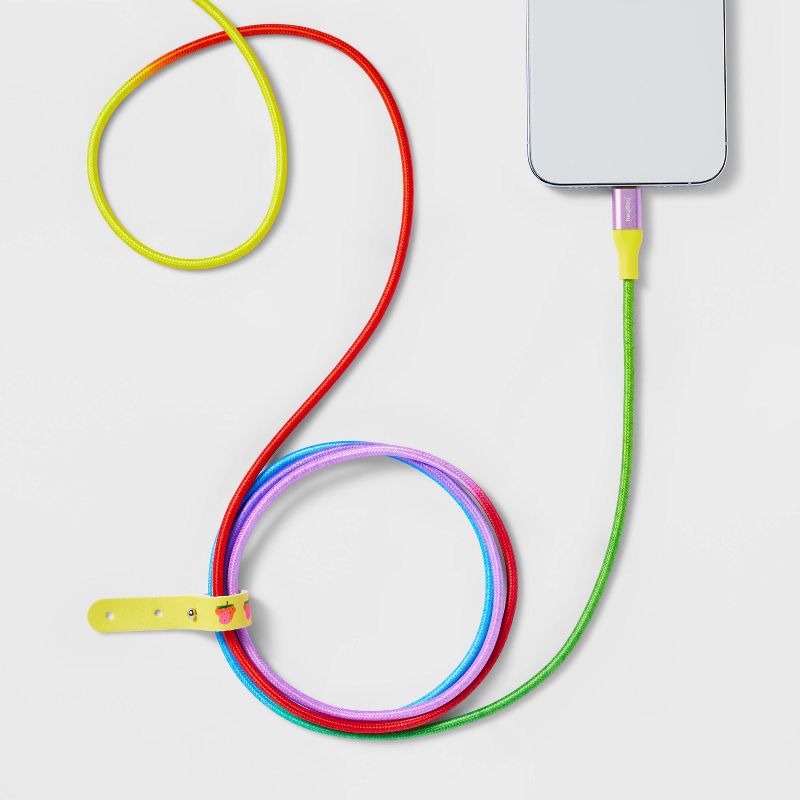 6&#39; Lightning to USB-C Braided Cable - heyday&#8482; with Jialei Sun, 3 of 6