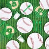 Blue Panda 80-Pack Baseball Paper Plates Theme Party, Game Day, End of Season Team Banquet, Kids Birthday Party Supplies, 9" - 2 of 4