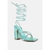 Shewolf Lace Up High Heel Sandals Women - 2 of 4