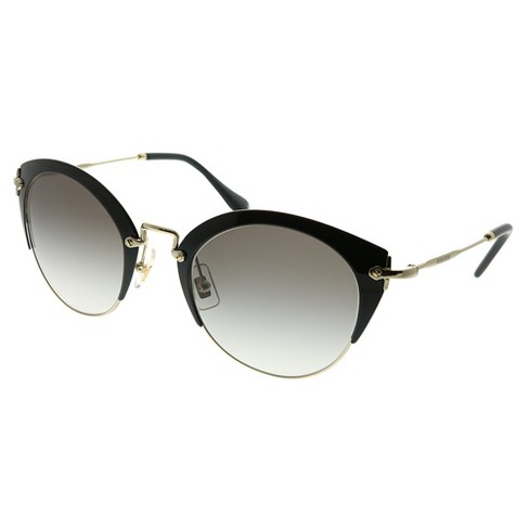 Miu miu core collection discount steel 52mm cat eye sunglasses