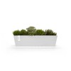 Ecopots Bruges Durable Modern Rectangular Indoor/Outdoor Recycled-Based Composite Flower Pot Planter - 4 of 4
