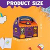 Joyfy 24pcs 3D Halloween Trick or Treat Cookies Boxes, Halloween Bakery Boxes(6"x6"x3.5") for Candies and Biscuit,Kids Adults Party Favor Supplies - 3 of 4
