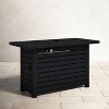 24" H x 54" W Steel Outdoor Fire Pit Table with Lid - 2 of 4