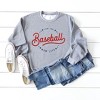 Simply Sage Market Women's Graphic Sweatshirt Livin' That Baseball Mom Life - 3 of 3