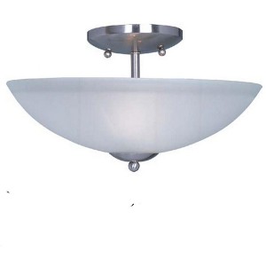 Maxim Lighting Logan 2 - Light Semi-Flush Mount in  Satin Nickel - 1 of 1