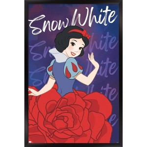 Trends International Disney Princess: Flower Senses - Snow White Framed Wall Poster Prints - 1 of 4